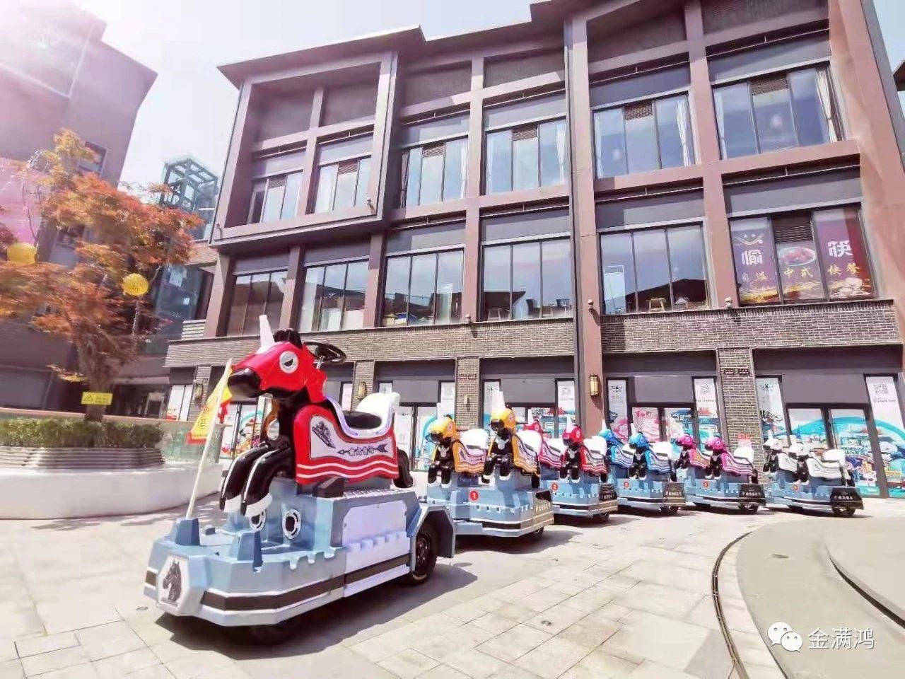 2021年小本創業最火項目-吾悅、萬達廣場網紅小火車-金戈鐵馬！